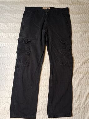 Wrangler Men's Black Cargo Pants